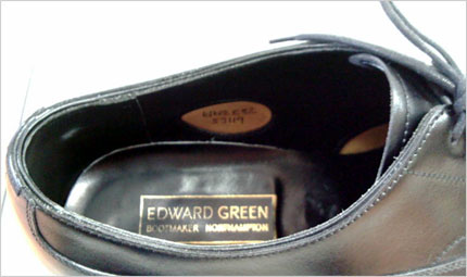 シューケア・フットケア・靴お手入れ用品のR＆D：エドワードグリーン　グラッドストーン　キャップトゥ