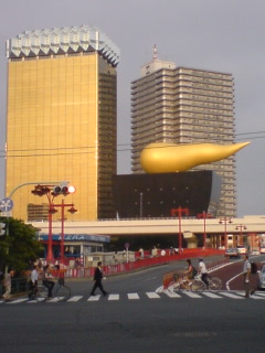 浅草　ビール　アサヒ本社