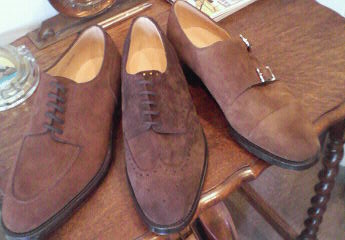 ジョンロブ　John Lobb　スエード 